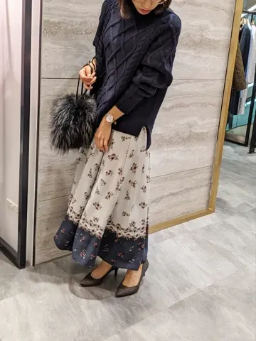 自由区 スタッフ コーディネート画像