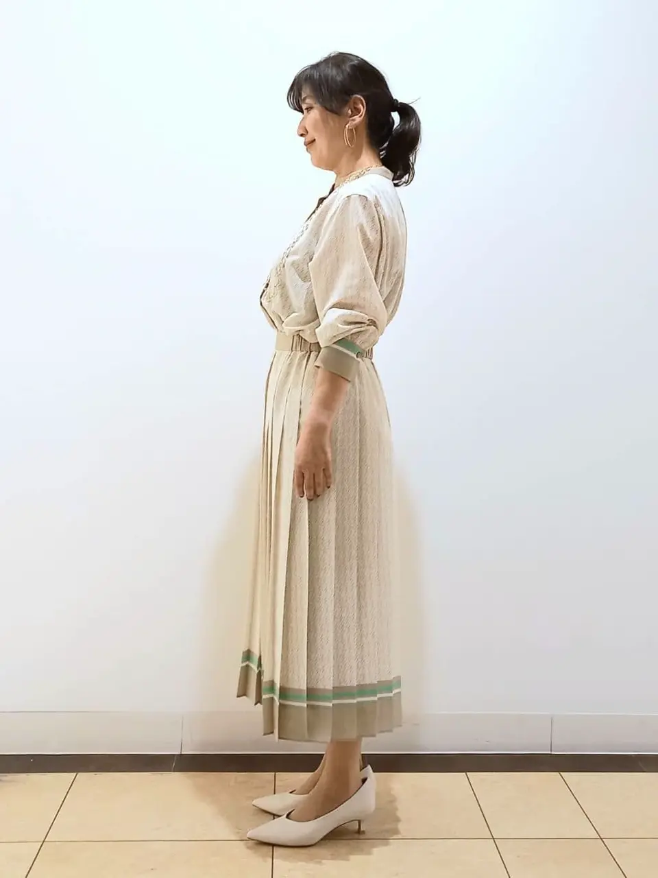 自由区 中川 コーディネート画像