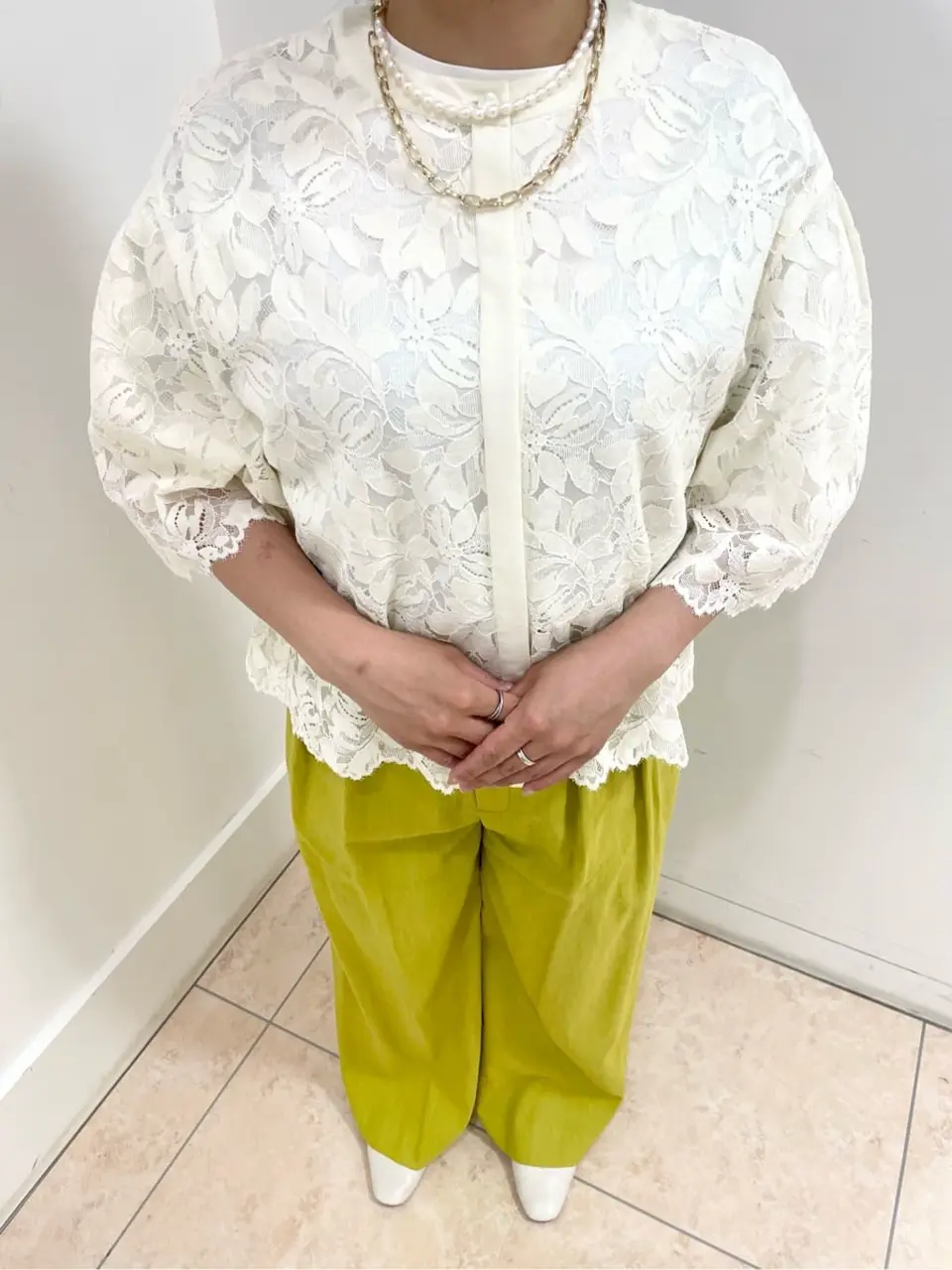 自由区 misato コーディネート画像