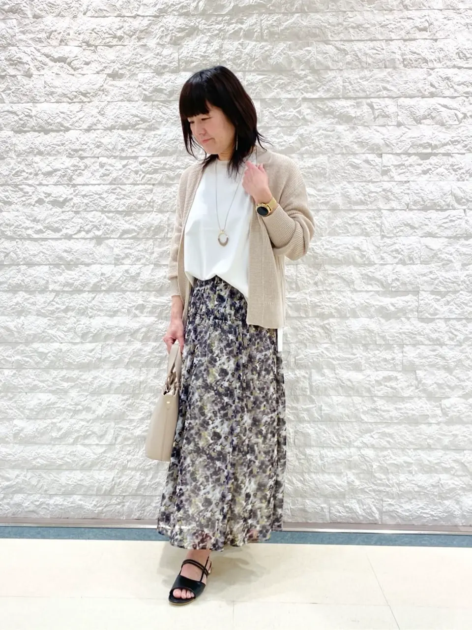 自由区 林 コーディネート画像