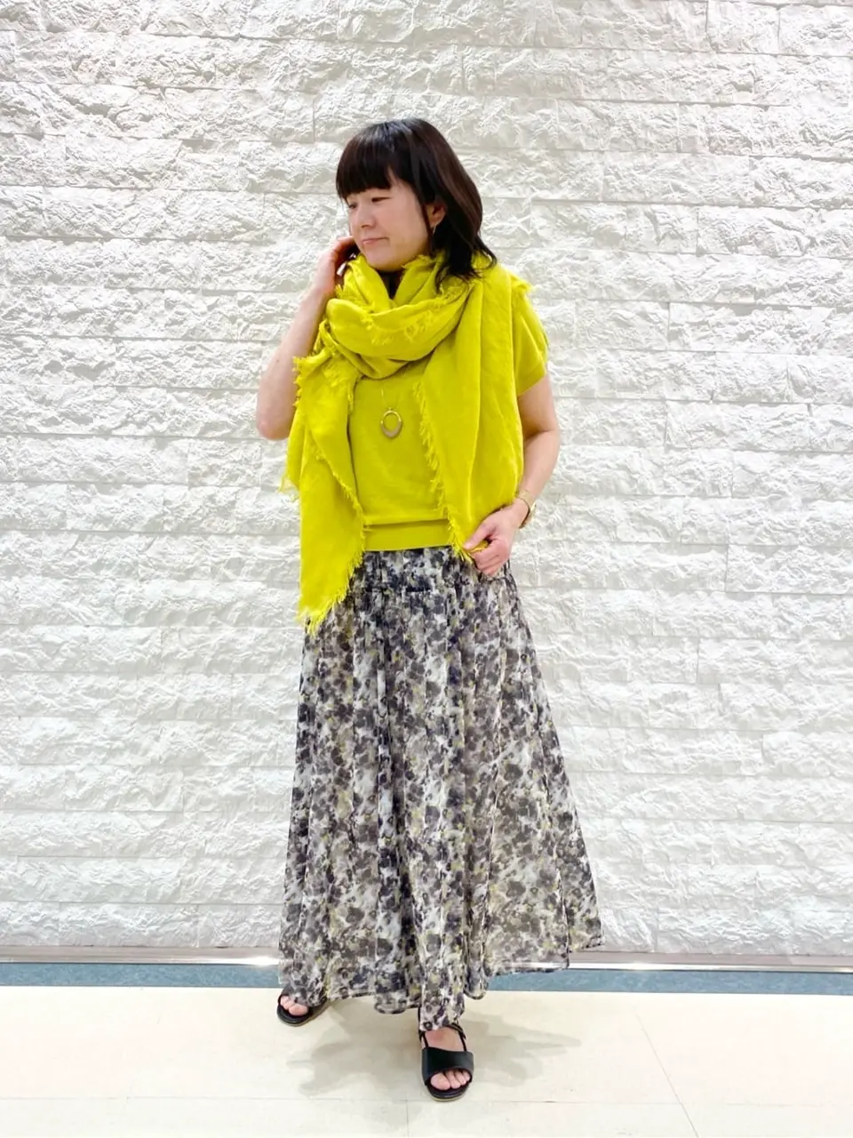 自由区 林 コーディネート画像