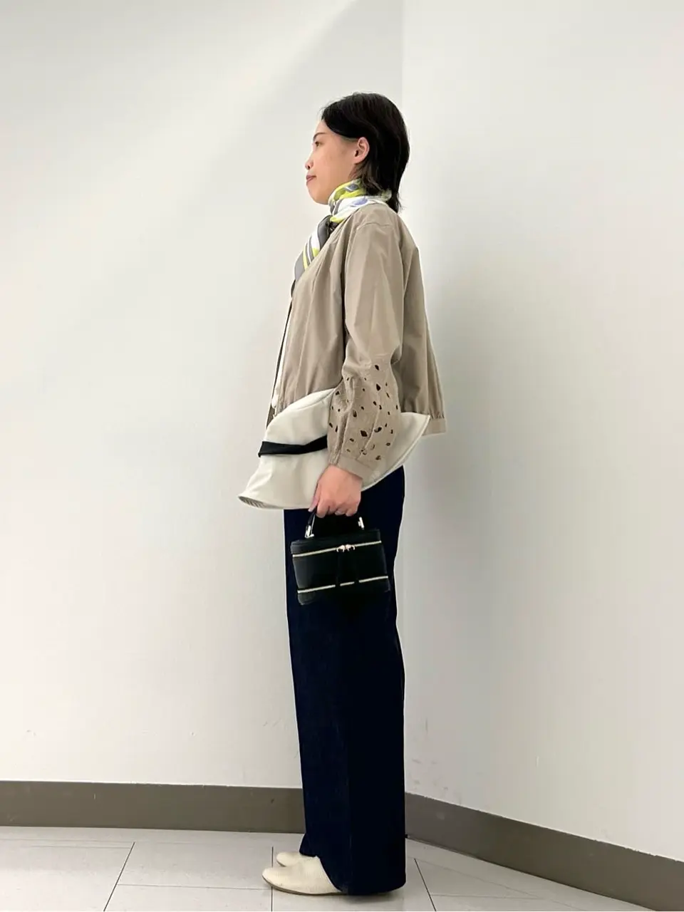 自由区 南 コーディネート画像