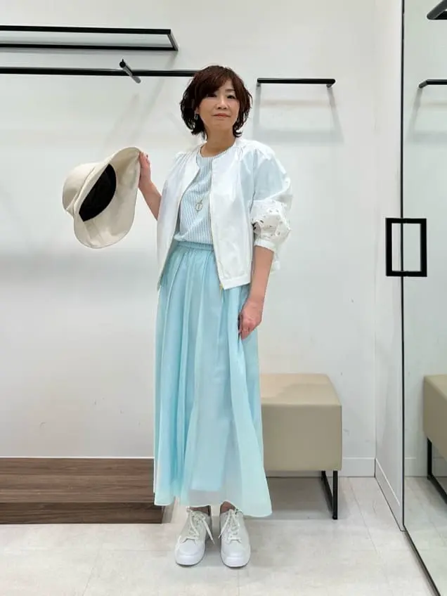 自由区 maruri コーディネート画像