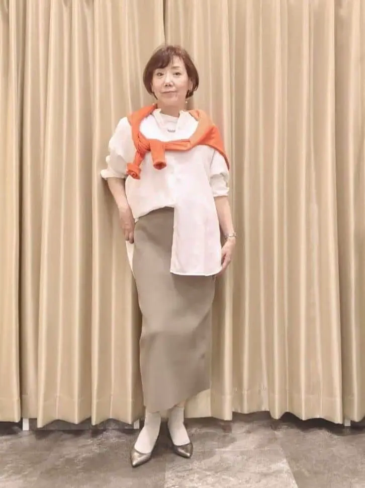 自由区 鶴田 コーディネート画像