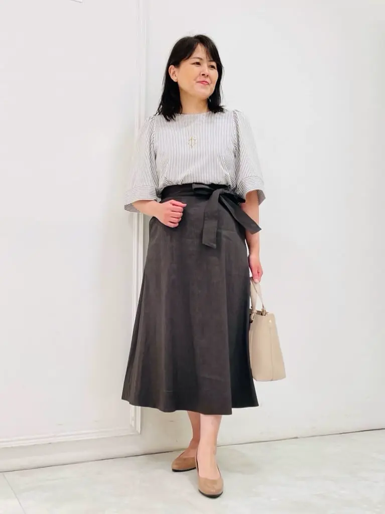 自由区 大野 コーディネート画像