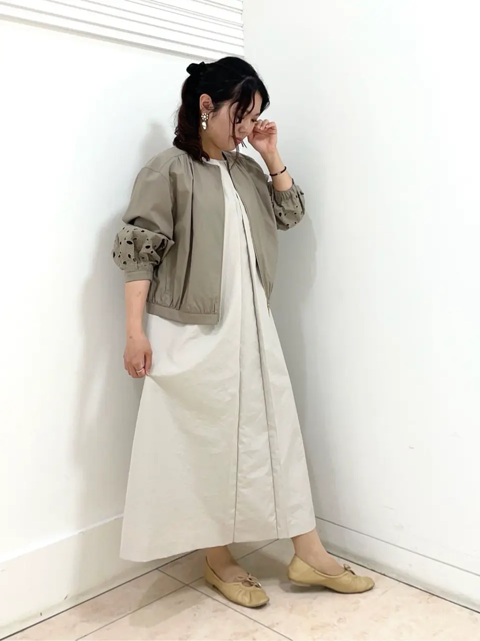 自由区 misato コーディネート画像