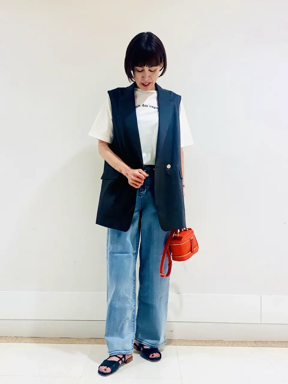 自由区 冨樫 コーディネート画像