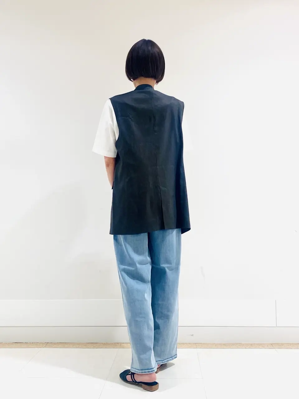 自由区 冨樫 コーディネート画像