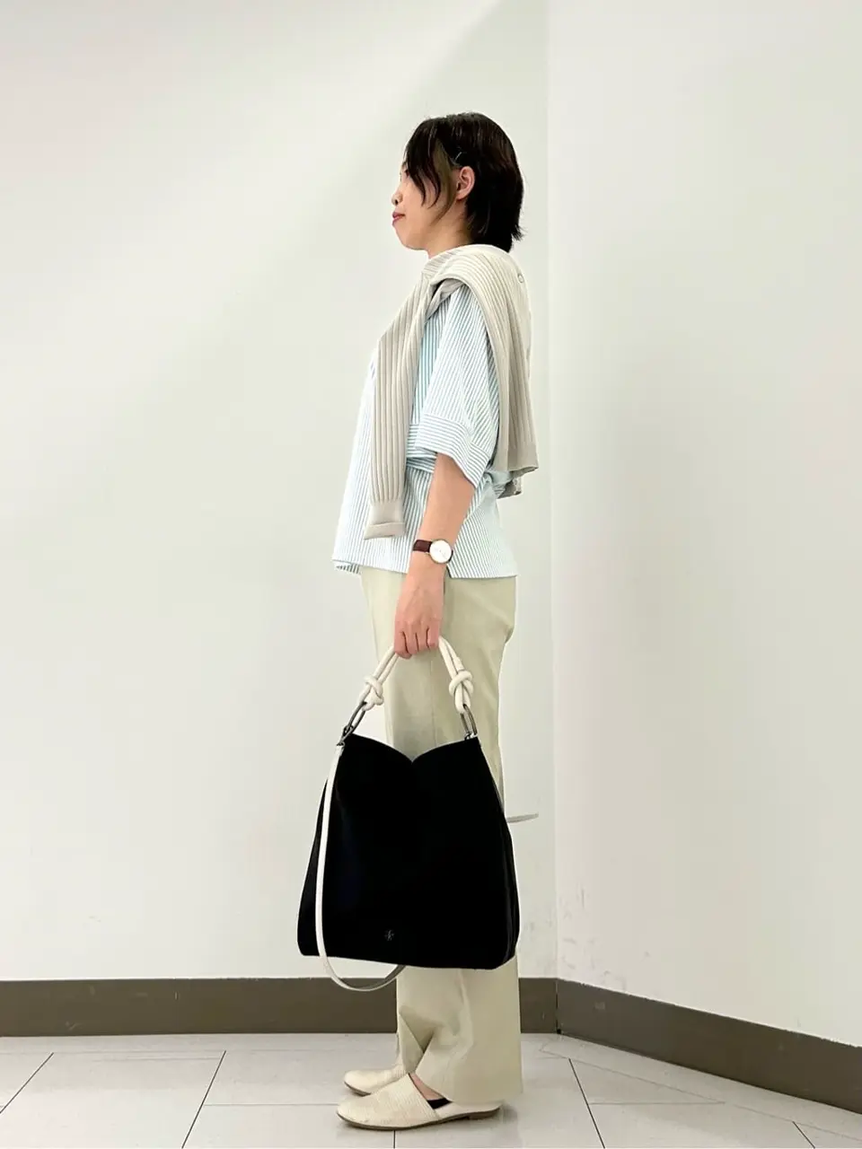 自由区 南 コーディネート画像