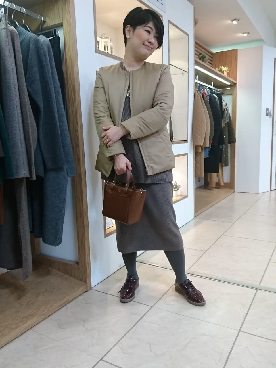 自由区 田中 コーディネート画像