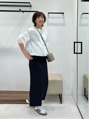 自由区 maruri コーディネート画像