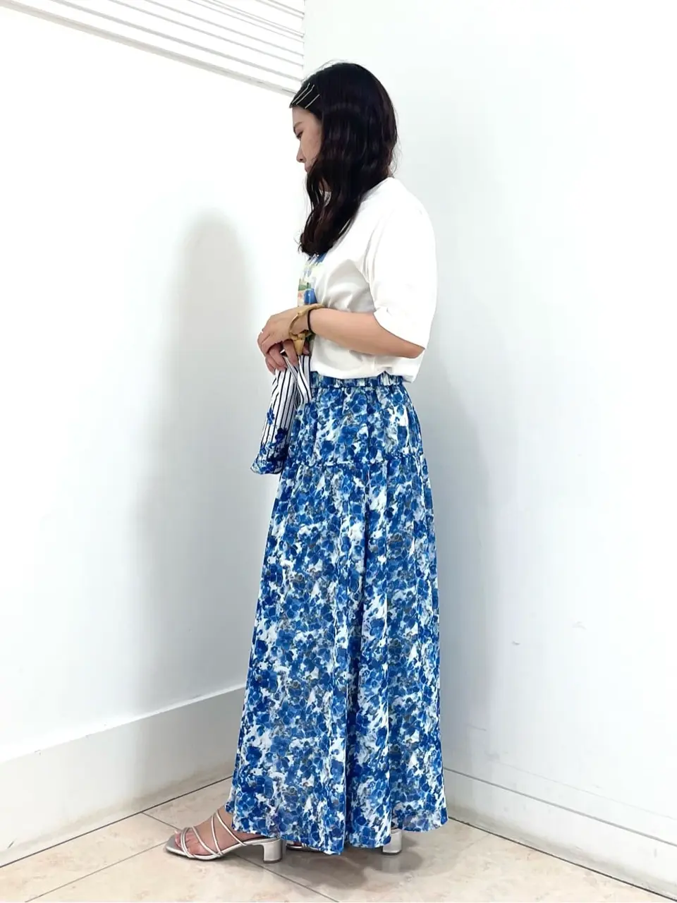 自由区 misato コーディネート画像