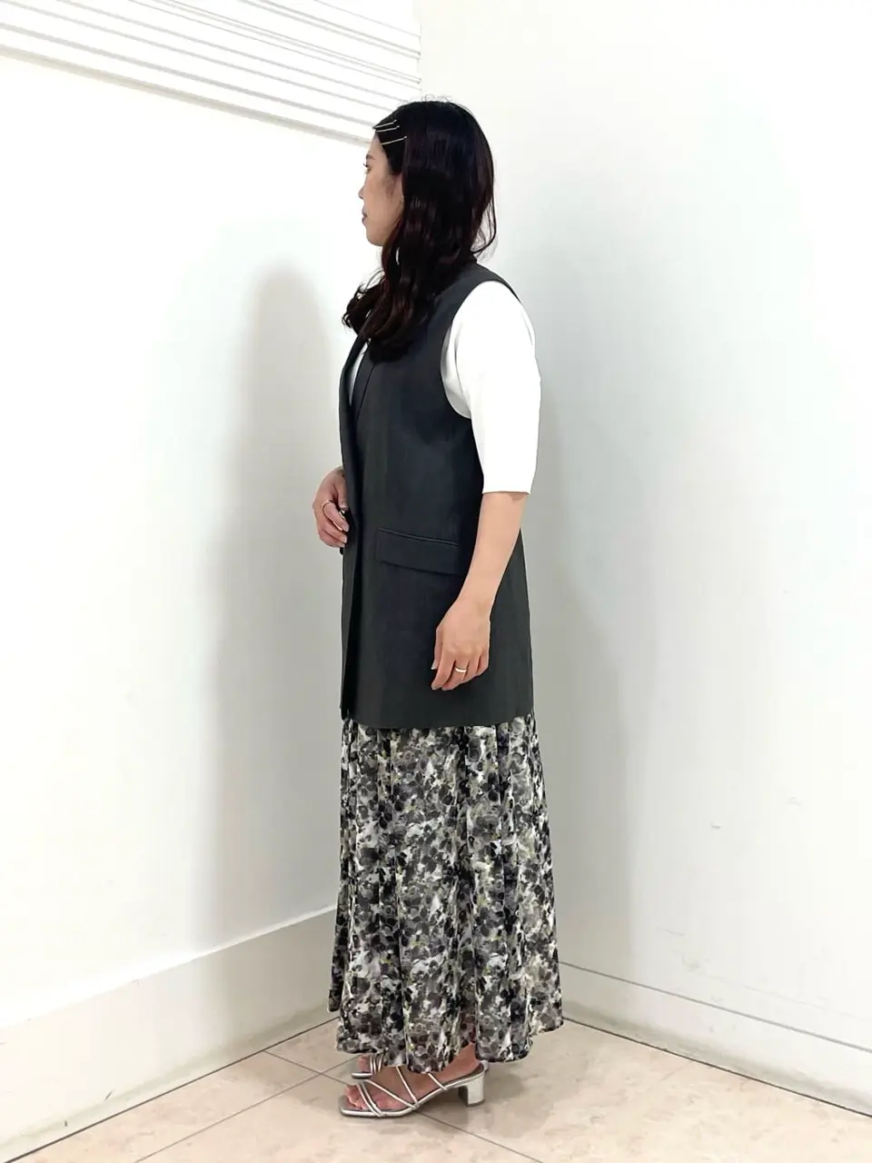 自由区 misato コーディネート画像