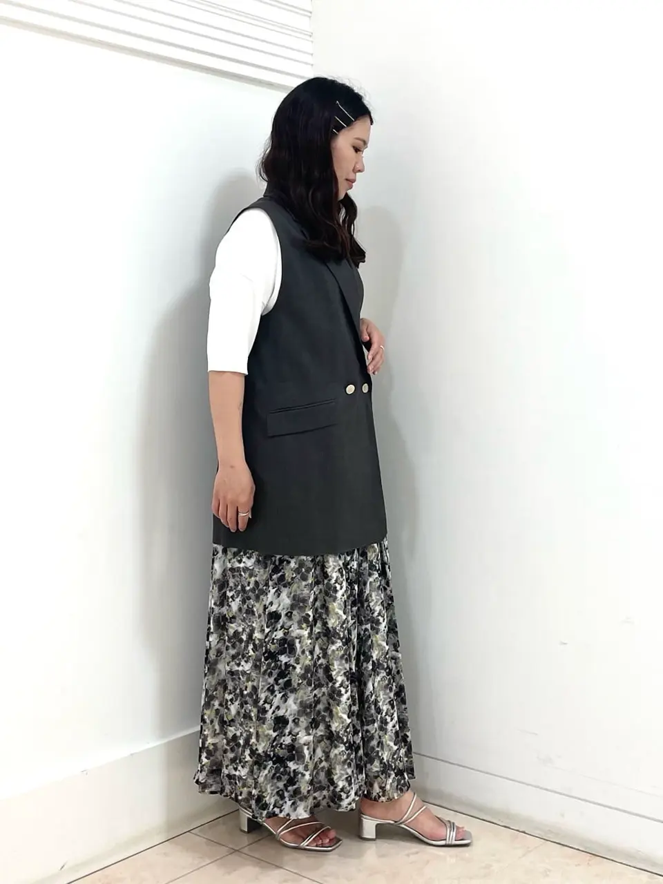 自由区 misato コーディネート画像