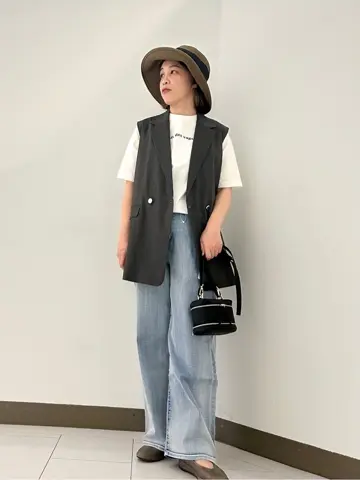 自由区 南 コーディネート画像