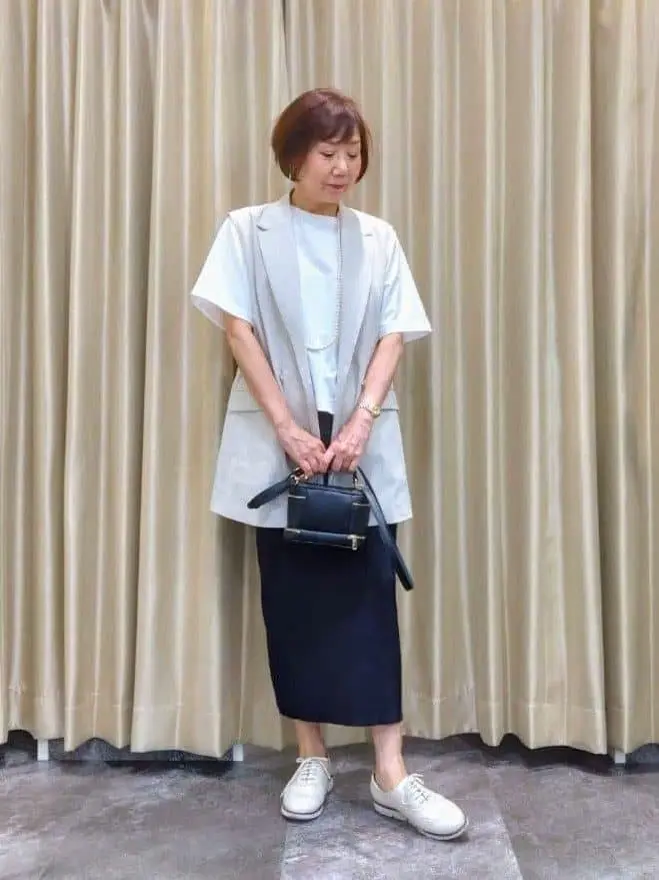 自由区 鶴田 コーディネート画像