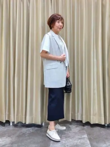 自由区 鶴田 コーディネート画像