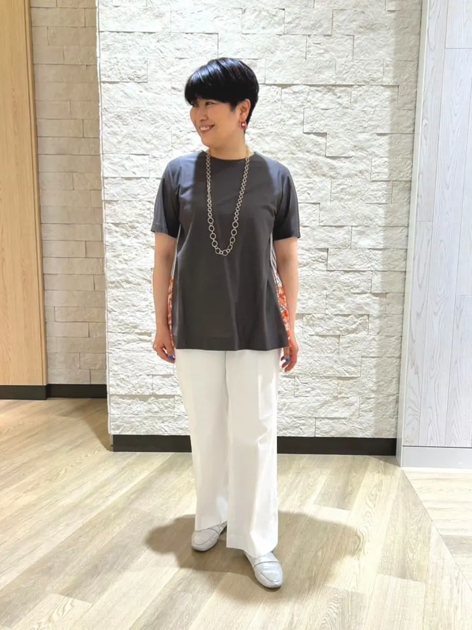 自由区 田中 コーディネート画像