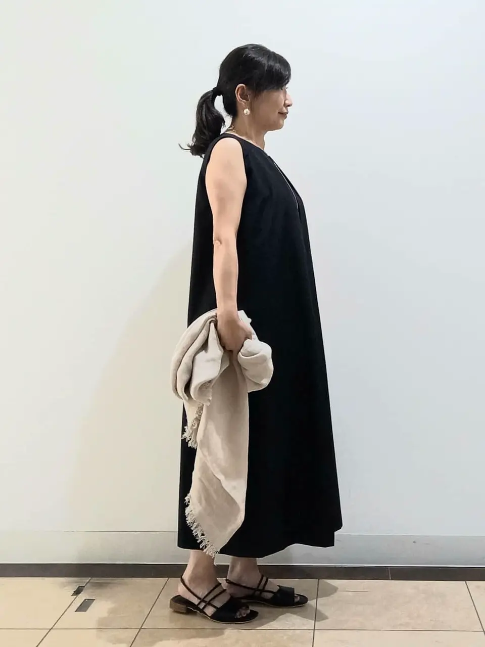 自由区 中川 コーディネート画像