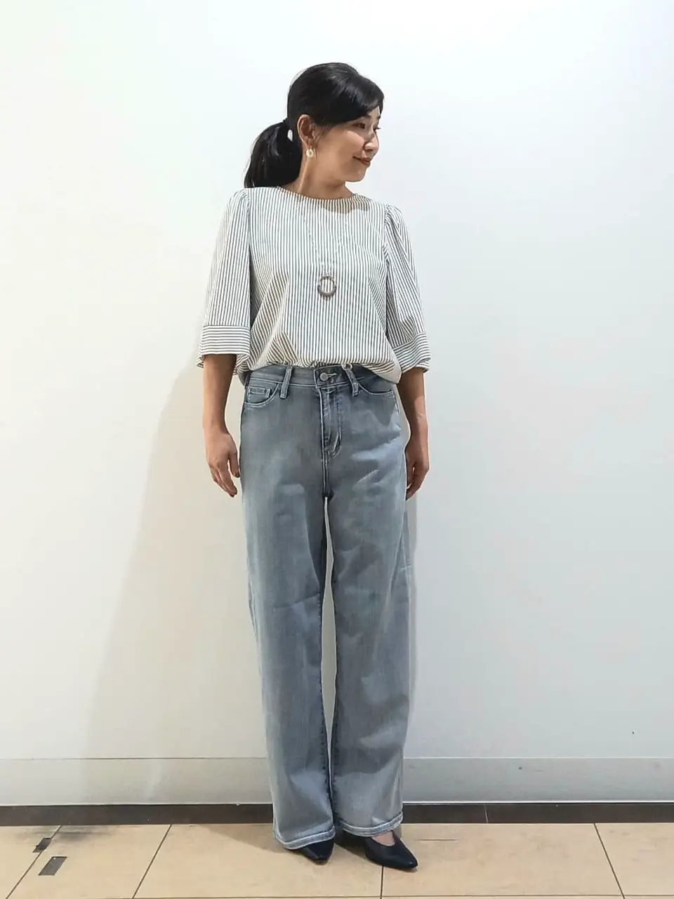 自由区 中川 コーディネート画像