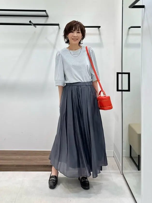 自由区 maruri コーディネート画像