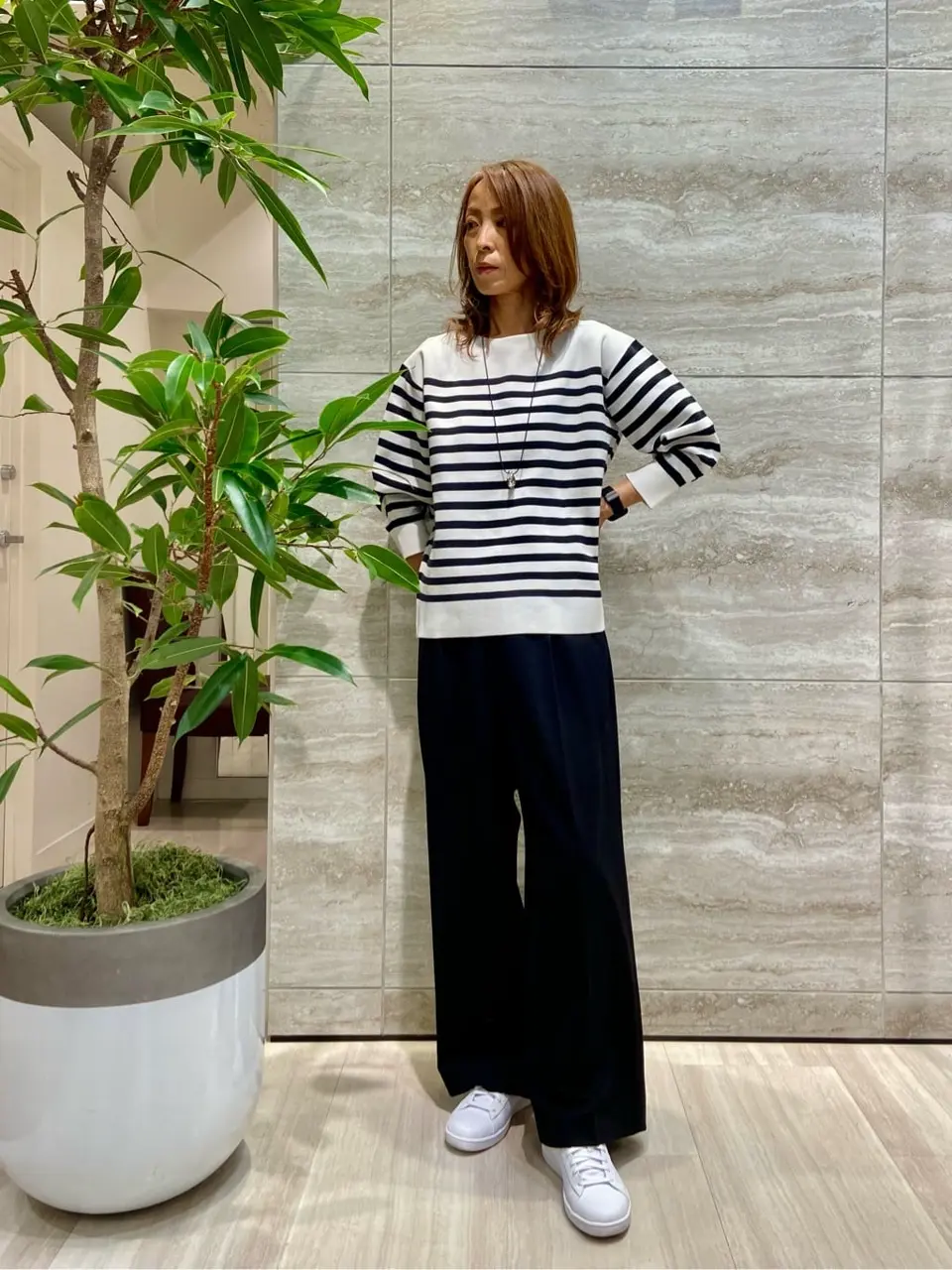 自由区 Ishii コーディネート画像