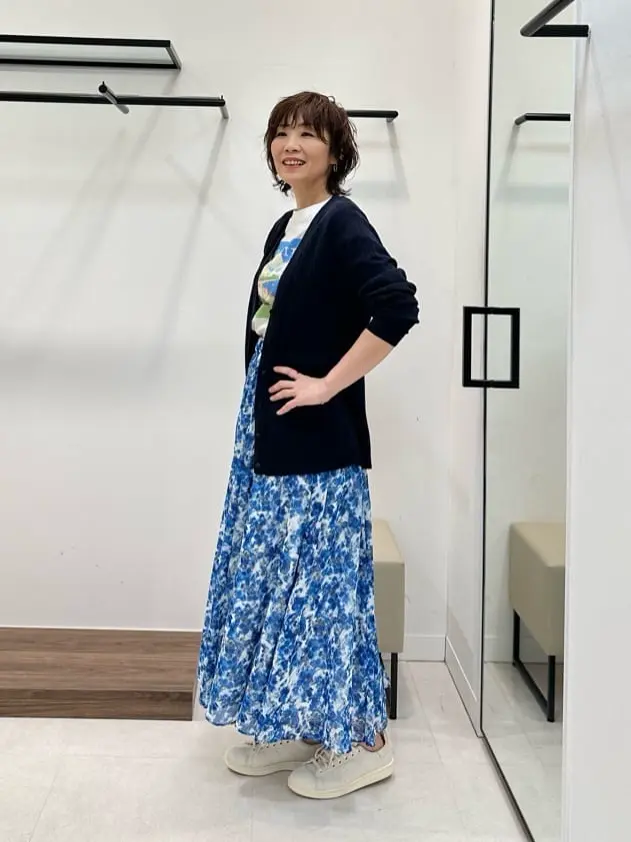 自由区 maruri コーディネート画像