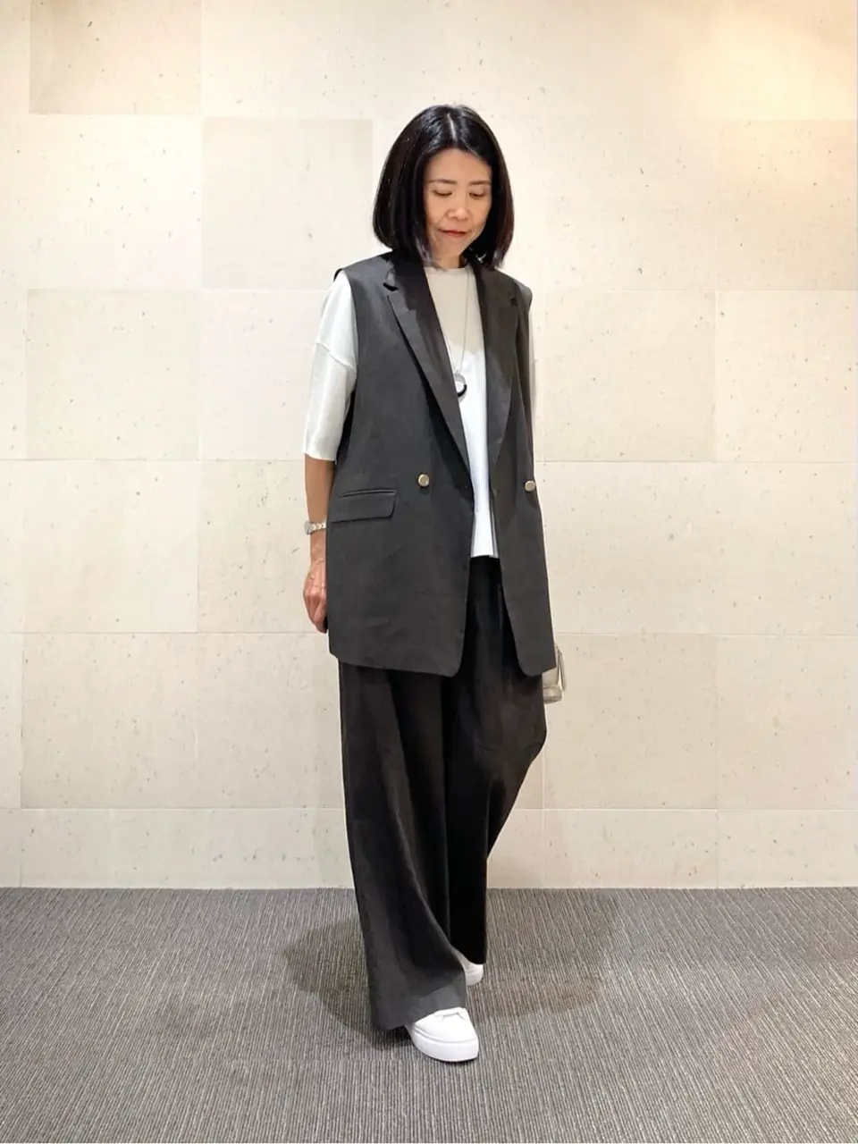 自由区 成川 コーディネート画像