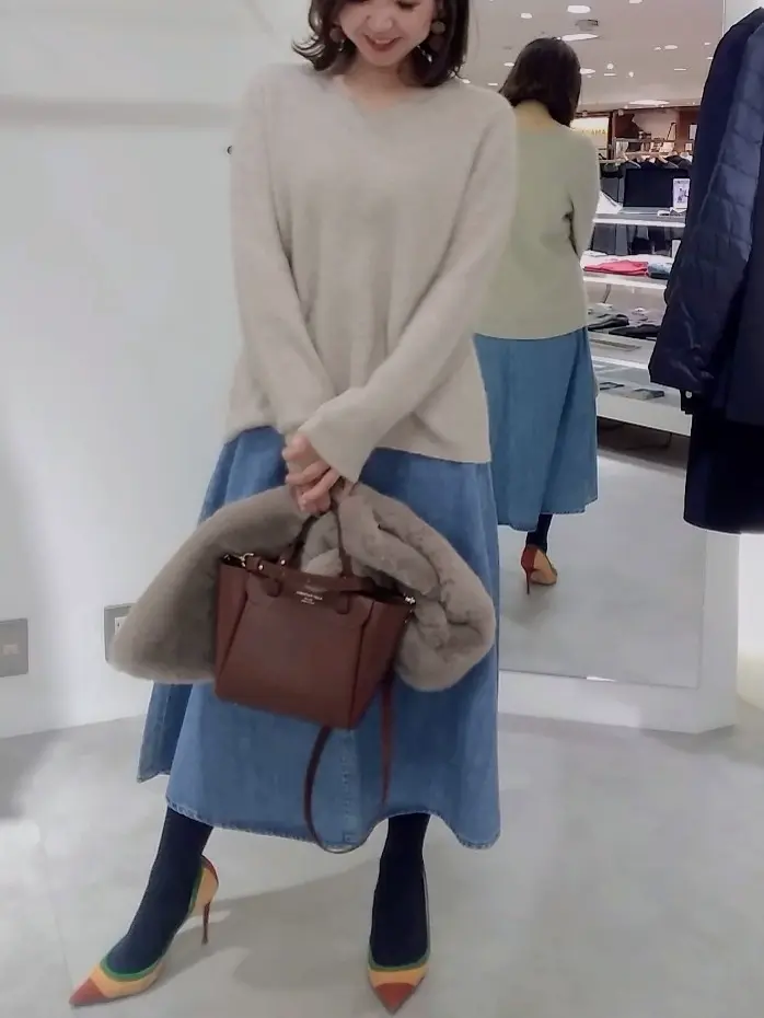 自由区 東 コーディネート画像