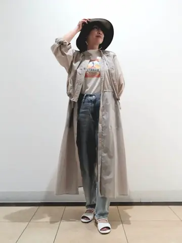 自由区 中川 コーディネート画像