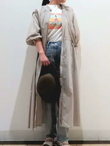 自由区 中川 コーディネート画像