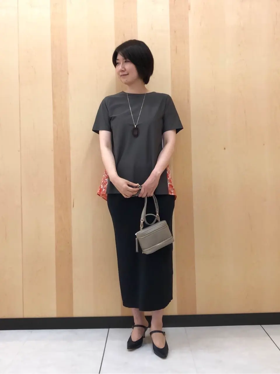 自由区 スタッフ コーディネート画像