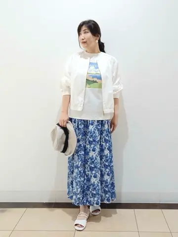 自由区 中川 コーディネート画像