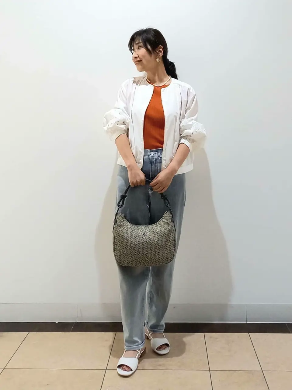 自由区 中川 コーディネート画像