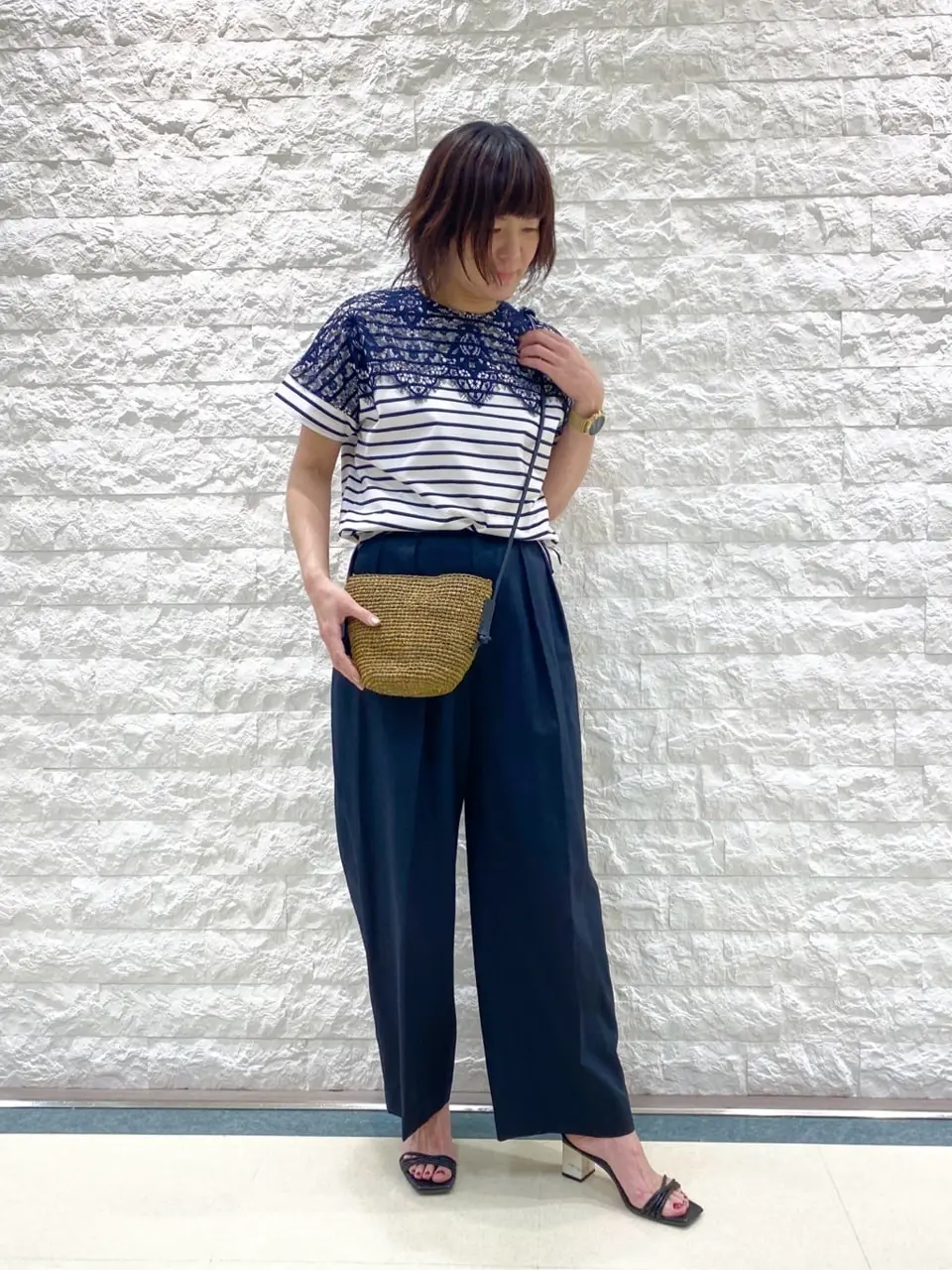 自由区 林 コーディネート画像