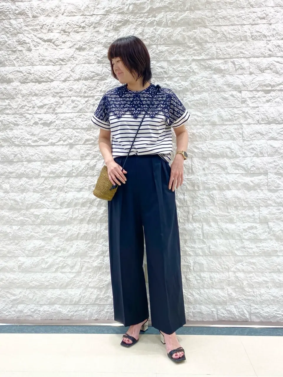 自由区 林 コーディネート画像