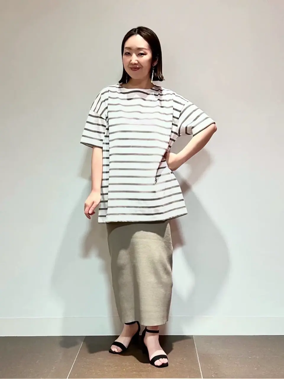 自由区 清水 コーディネート画像