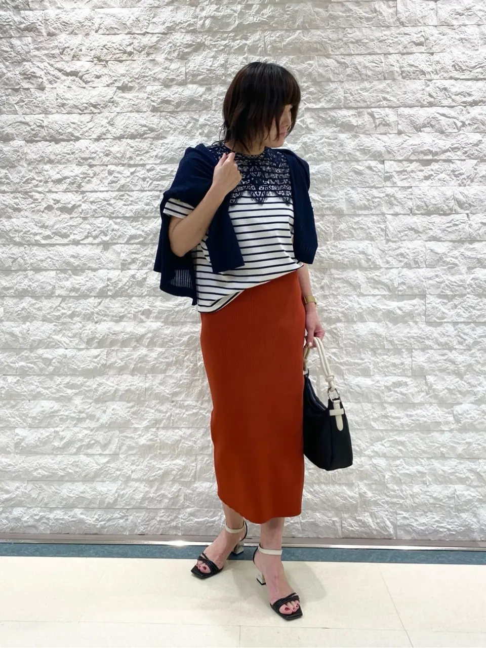 自由区 林 コーディネート画像