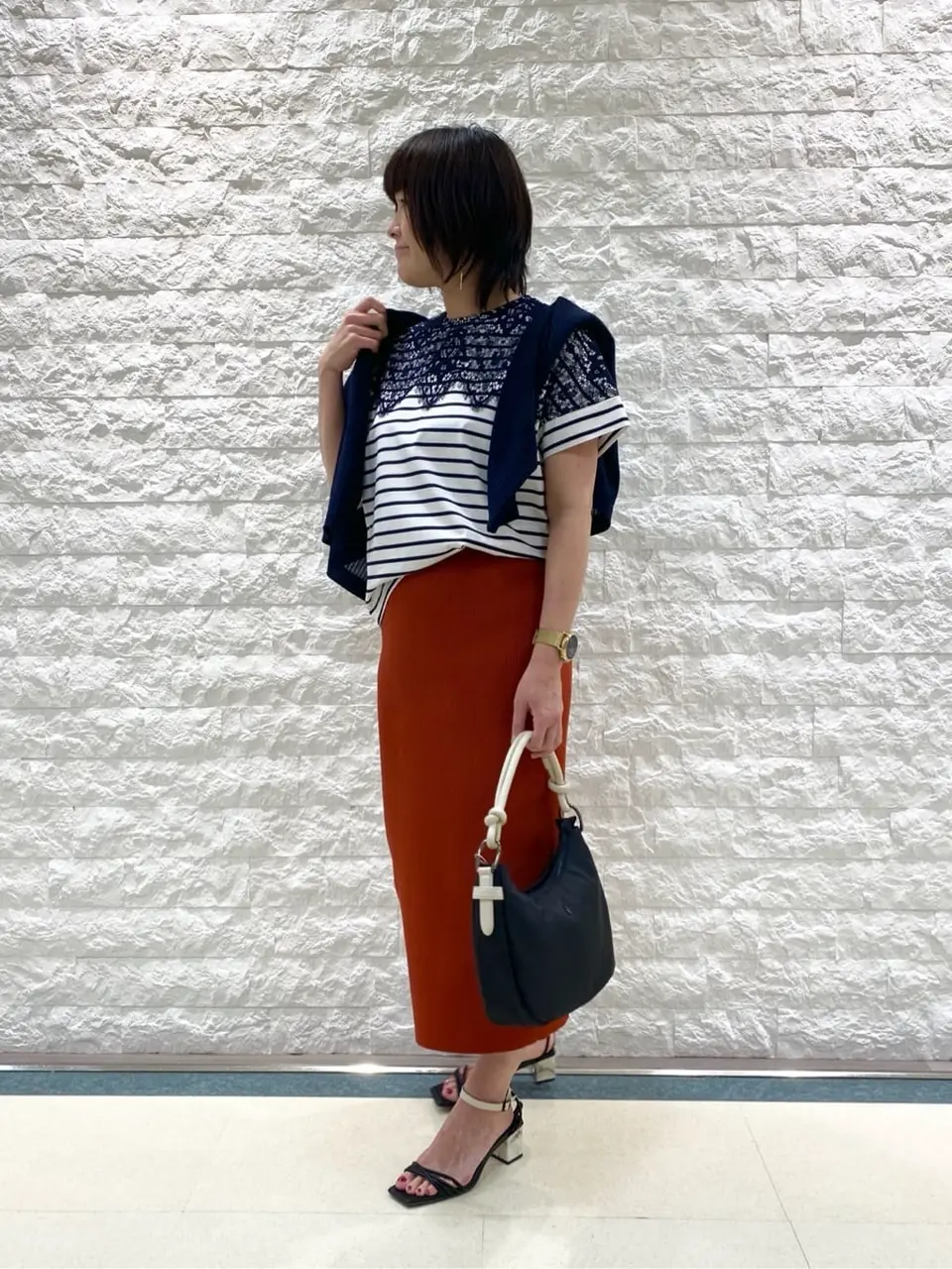 自由区 林 コーディネート画像