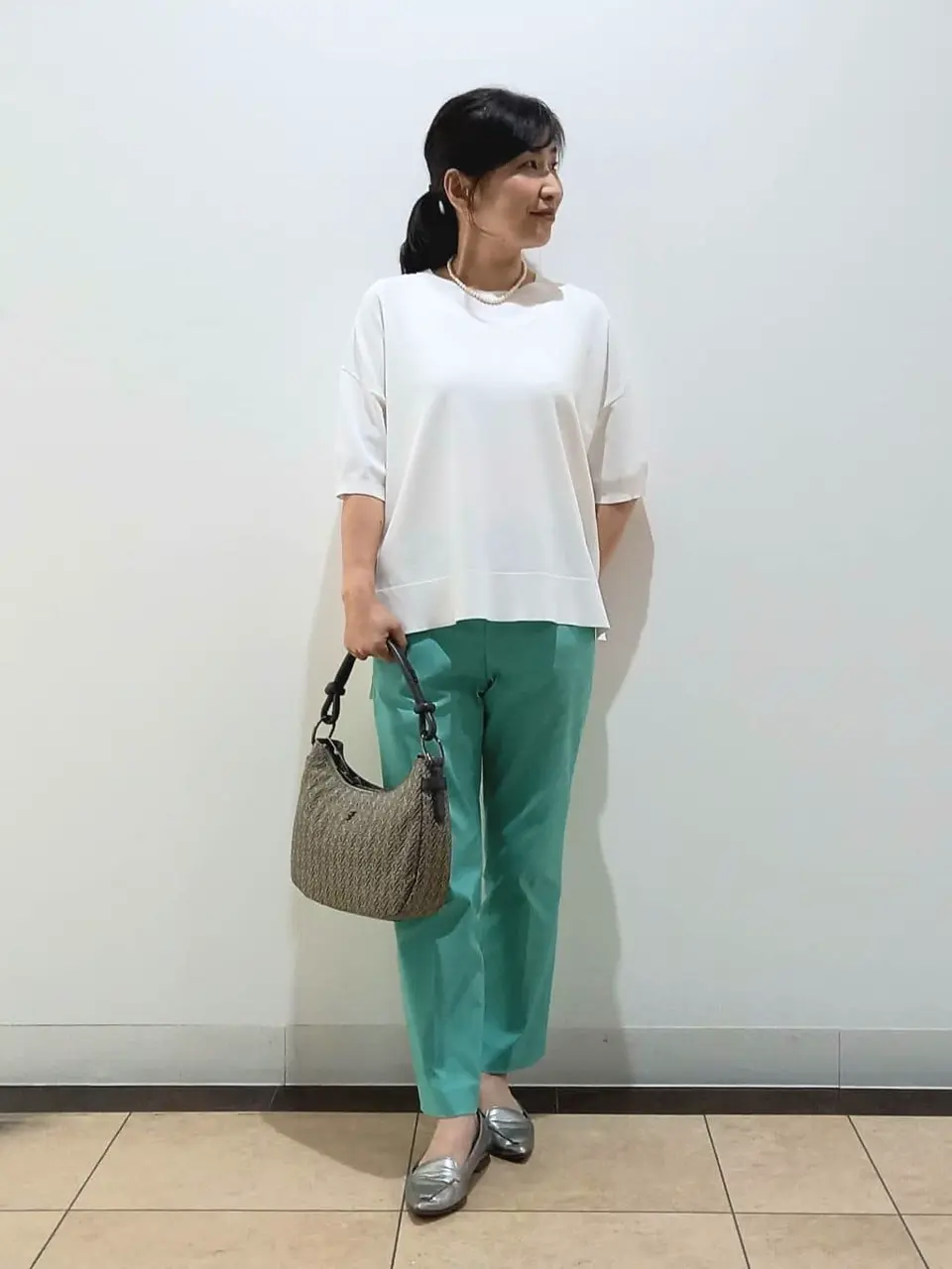 自由区 中川 コーディネート画像