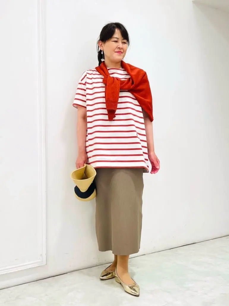 自由区 大野 コーディネート画像