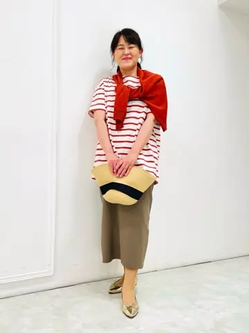 自由区 大野 コーディネート画像