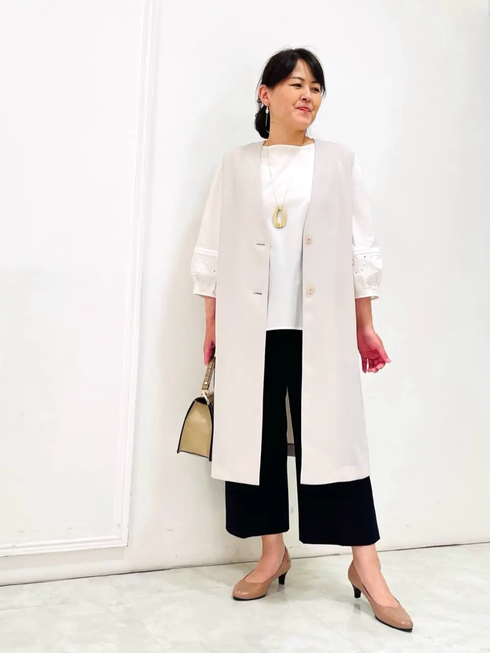 自由区 大野 コーディネート画像