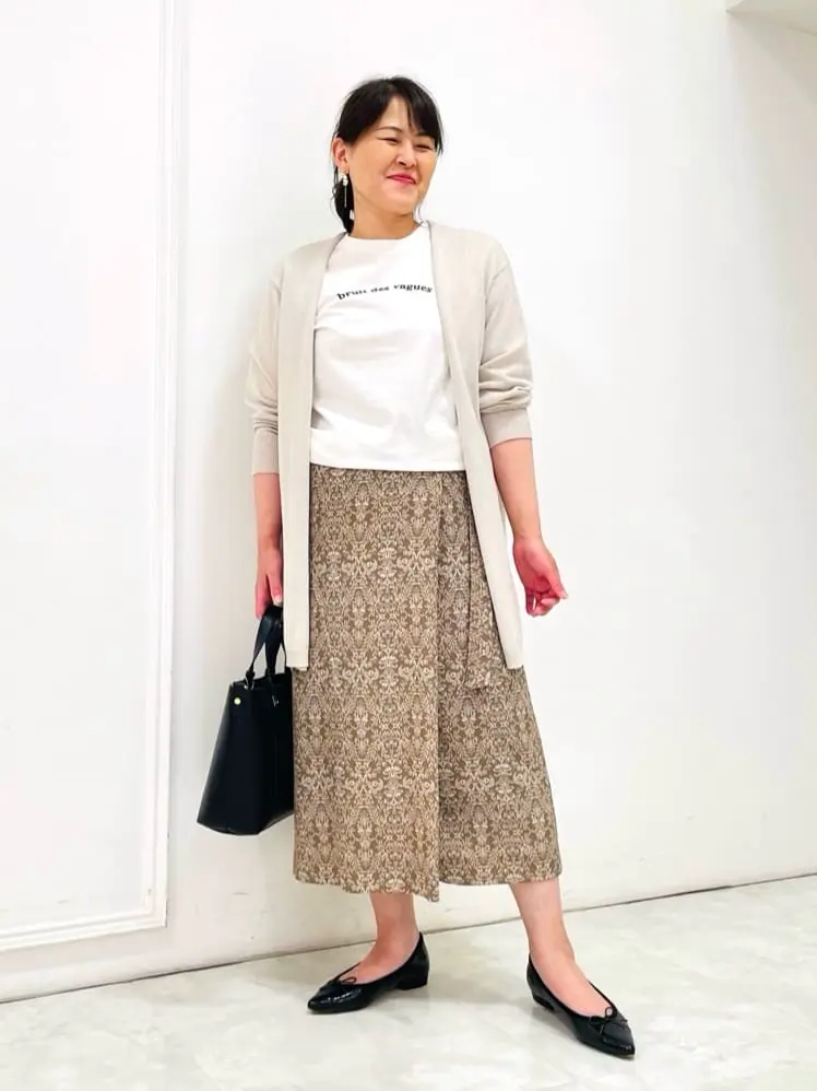 自由区 大野 コーディネート画像