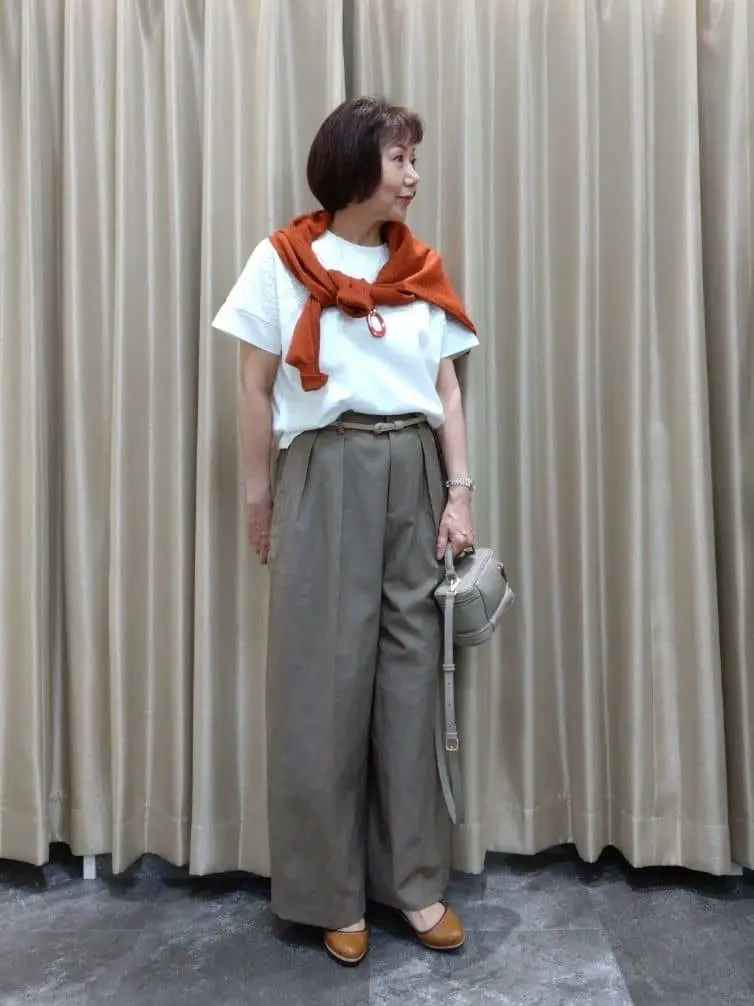 自由区 鶴田 コーディネート画像