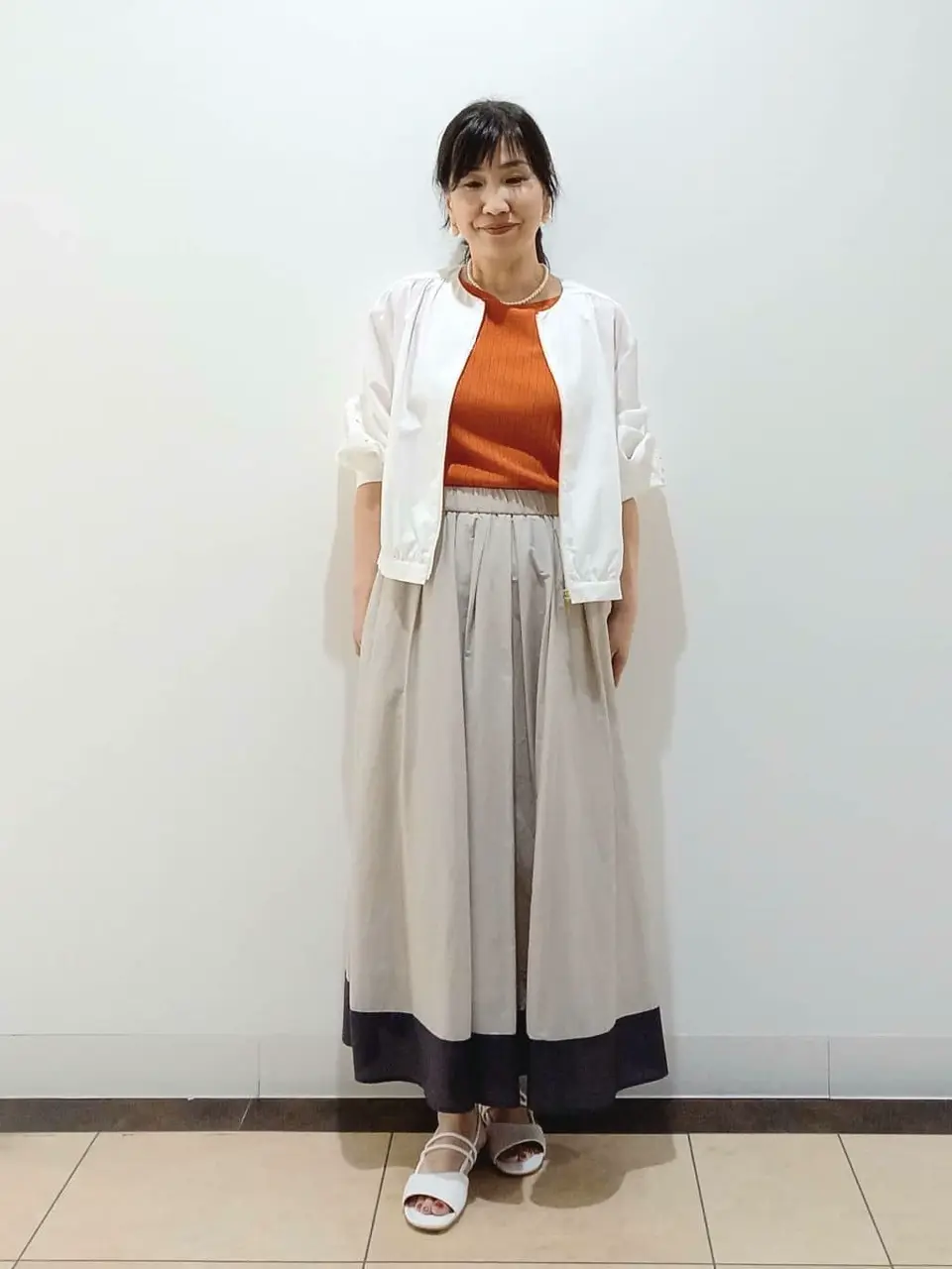 自由区 中川 コーディネート画像