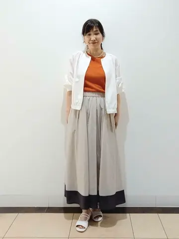 自由区 中川 コーディネート画像