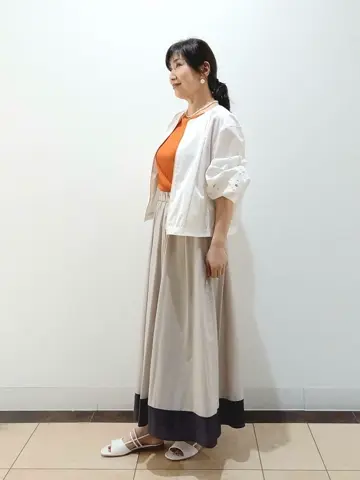 自由区 中川 コーディネート画像