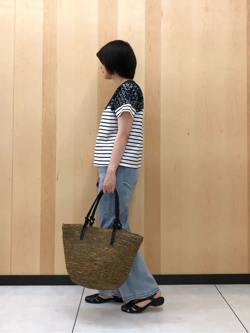 自由区 スタッフ コーディネート画像