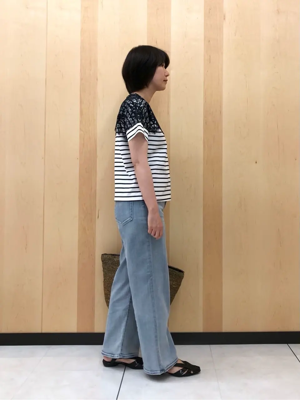 自由区 スタッフ コーディネート画像